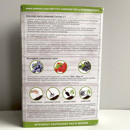 Nawóz Naturalny Z Wełną Owczą – Do Owoców – 1,2 kg Fertilan L