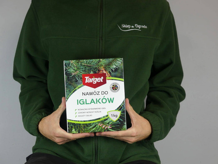 Nawóz do iglaków i tui z mikroelementami – zapobiega brązowieniu igieł – 1 kg Target