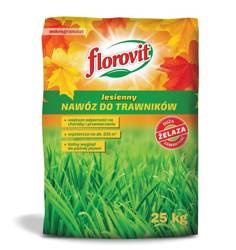 Nawóz jesienny do trawników – niska zawartość azotu – 25 kg Florovit