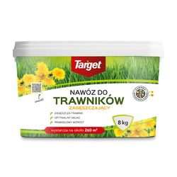 Nawóz do trawnika zagęszczający murawę – 8 kg Target
