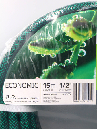 Wąż Ogrodowy ECONOMIC – 1/2'' 15 m – 10-004 Cellfast