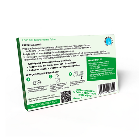 Ziemiórka Stoper 7,5 mln nicieni - zwalcza ziemiórki Vegano