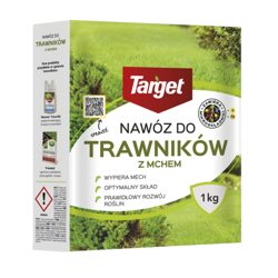 Nawóz do trawnika z mchem (wspiera usuwanie mchu) – 1 kg Target