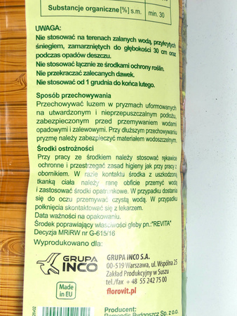 Kompost Granulowany – Florovit 10 l