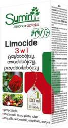 Limocide 3w1 na choroby i szkodniki – mączniak, szara pleśń, rdza, przędziorki, szpeciele, mszyce – 100 ml Sumin