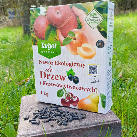 Ekologiczny nawóz do drzew i krzewów owocowych wspierający owocowanie – 1 kg Target