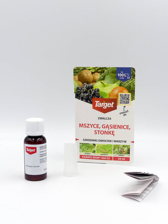 Karate Zeon 050 CS – Zwalcza Szkodniki Roślin – 20 ml Target
