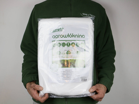 Agrowłóknina Biała – 1,5x10 m Sumin