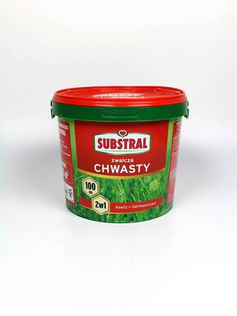 Nawóz do trawnika 100 Dni zwalczający chwasty – 5 kg Substral
