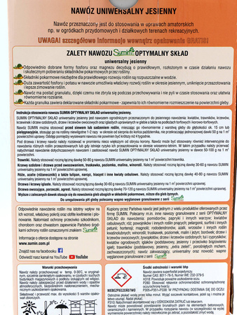 Nawóz Jesienny Uniwersalny – 1 kg Sumin