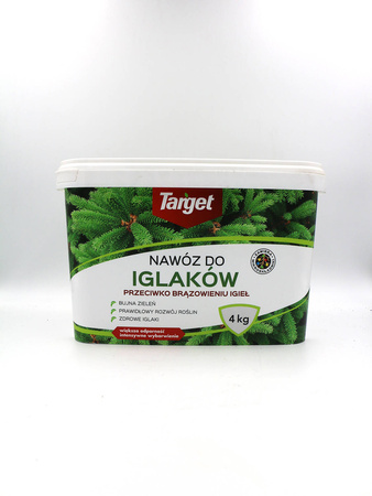 Nawóz do iglaków przeciw brązowieniu igieł – 4 kg Target