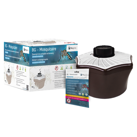 Pułapka Na Komary BG Mosquitarie + BG Booster CO2 – Biogents