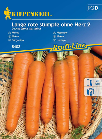 Marchew 'Lange Rote Stumple Ohne Herz' – Do Przechowywania –Kiepenkerl