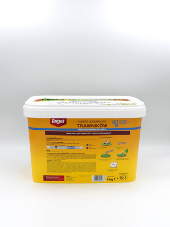 Nawóz jesienny do trawników przygotowujący do zimy – 4 kg Target
