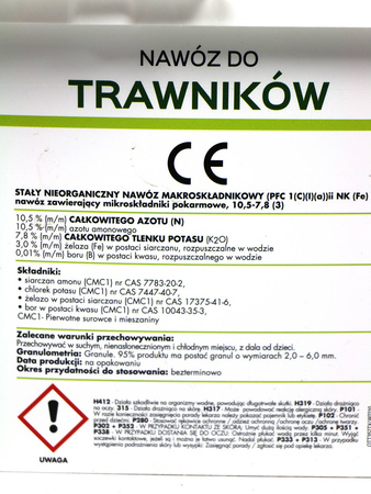 Nawóz do trawnika regeneracyjny – 8 kg Target