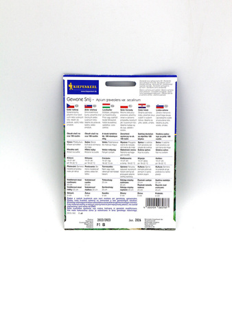 Seler Naciowy 'Gewone Snij' – Kiepenkerl