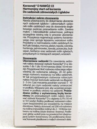 Korzonek D do sadzonek zdrewniałych – 30 ml Target