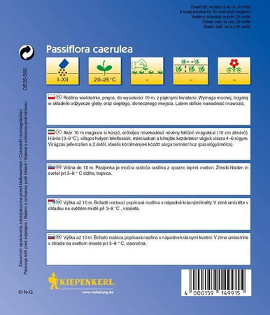 Passiflora Męczennica – Nasiona – Kiepenkerl