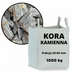 Kora kamienna do ogrodu – 32-63 mm 1000 kg – Sand Kruszywa