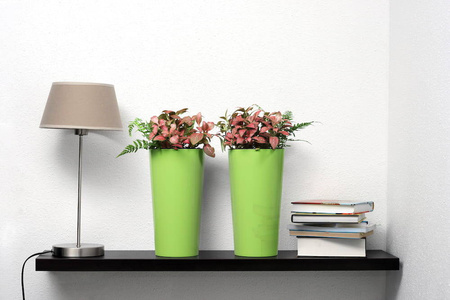 Osłonka Doniczka Ø190 mm Lilia – Biała – Lamela