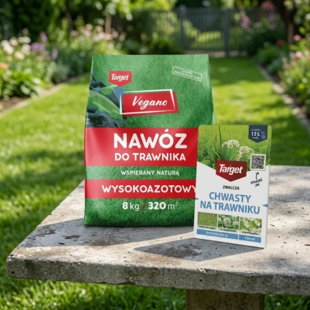 Nawóz wysokoazotowy 8 kg Vegano + Dicotex 202 SL 100 ml (ZESTAW)