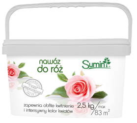 Nawóz do róż wspierający kwitnienie – 2,5 kg Sumin