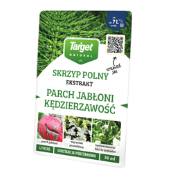 Lykos skrzyp polny ekstrakt na choroby – parch jabłoni, mączniak, kędzierzawość liści brzoskwini, szara pleśń – 50 ml Target