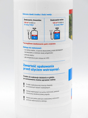 Effect 24h 680 EC na chwasty i mech – kwas nonanowy (pelargonowy) – 1000 ml Target