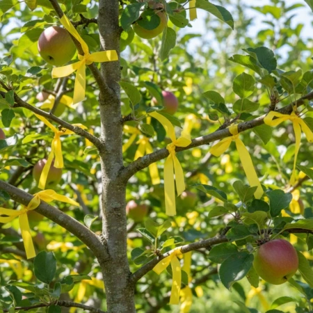 Żółte tasiemki na mszyce – 20 szt. Vegano