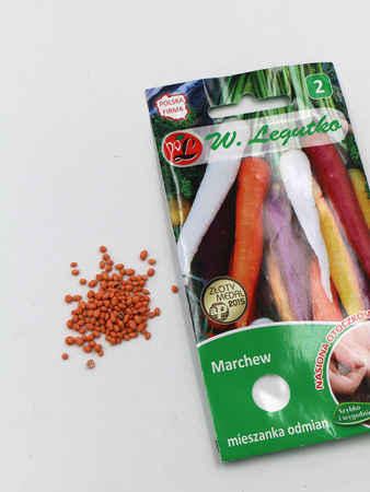 Marchew Kolorowa Mix – Nasiona Otoczkowane – Legutko