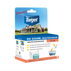 Tabletki Biologiczne Do Szamba i Oczyszczalni – 12 szt. Target