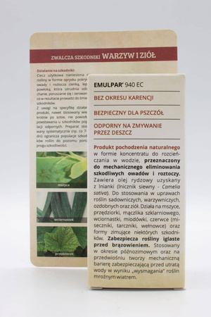 Emulpar 940 EC na szkodniki warzyw – mszyce, przędziorki, wciornastki i mączliki – 30 ml Target