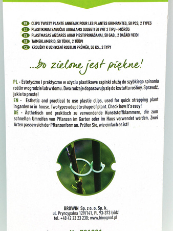 Spinki Ogrodowe – 50 szt.
