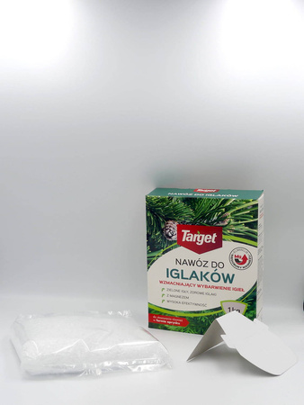 Nawóz do iglaków wzmacniający wybarwienie igieł z magnezem – 1 kg Target