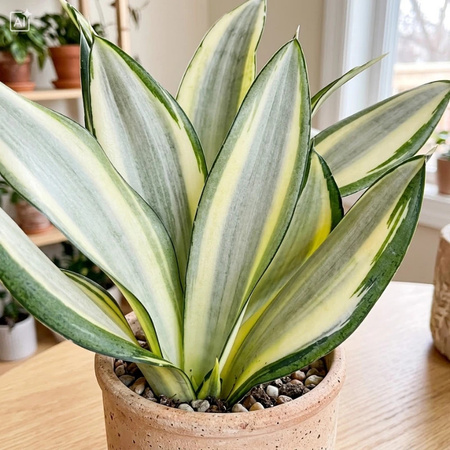 Sansewieria (Sansevieria trifasciata Green Ghost) – sadzonka
