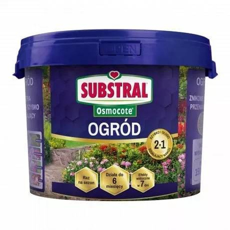 Osmocote 2w1 nawóz do ogrodu – długodziałający (6 miesięcy) – 4,5 kg Substral