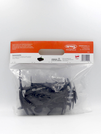 Szpilki Do Mocowania Agrowłókniny – Czarne – 24 szt.