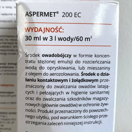 Aspermet – Zwalcza Komary i Kleszcze – 30 ml Target