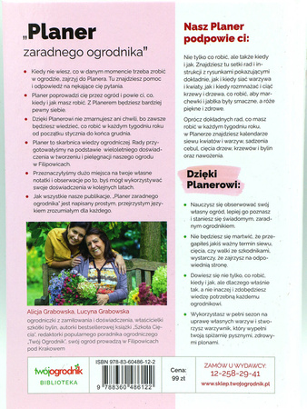 Planer Zaradnego Ogrodnika – Lucyna i Alicja Grabowska