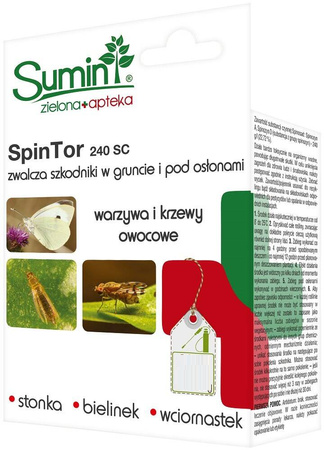SpinTor 240 SC – Zwalcza Szkodniki Warzyw i Owoców – 50 ml Sumin