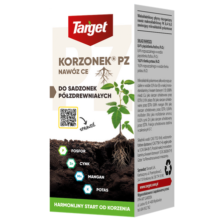 Korzonek PZ ukorzeniacz do sadzonek półzdrewniałych – 30 ml Target