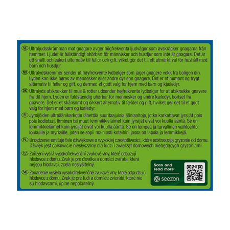 Ultrasonik Odstraszacz 150 m2 1 szt.