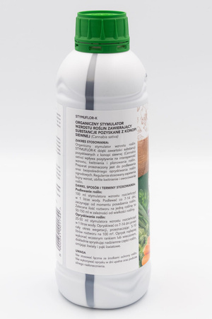 Stymuflor-K stymulator wzrostu z konopii – 1 l Agrecol