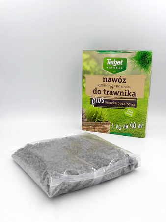 Nawóz do trawnika z mączką bazaltową dostarczający mikroelementami – 1 kg Target