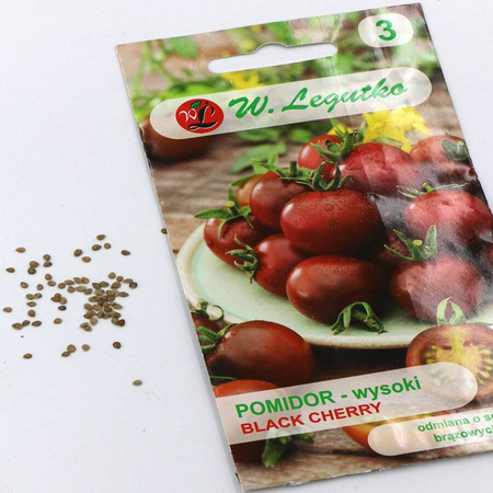 Pomidor Wysoki 'Black Cherry' – 0,2 g Legutko