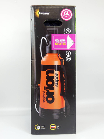 Opryskiwacz Ciśnieniowy – Orion Super 6 litrów – Kwazar