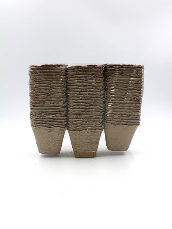 Doniczki Torfowe Kwadratowe 5x5 cm – 72 szt.