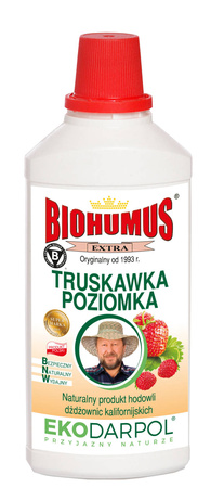 Biohumus Extra nawóz do truskawek i poziomek – 1,2 l Ekodarpol