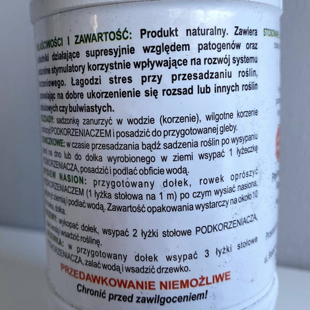 Podkorzeniacz Sypki – Uniwersalny – 250 ml Ekodarpol