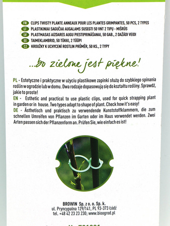 Spinki Ogrodowe – 50 szt.